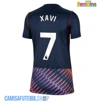 Camisa de time de futebol Tottenham Hotspur Xavi Simons #7 Replicas 2º Equipamento Feminina 2026-27 Manga Curta